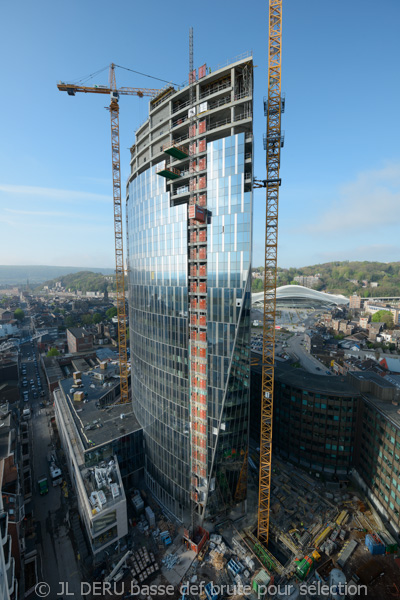 tour des finances à Liège